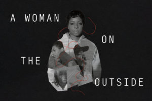 A Woman on the Outside Poster Art